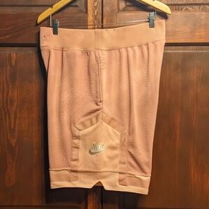 Nike AF-1 Mens Coral Pink Mesh Basketball Shorts - Mens Large
